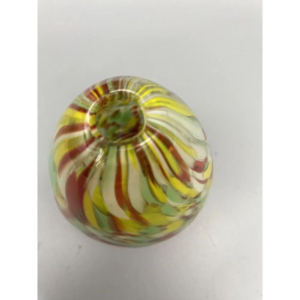 Pearlessence Hand Blown Confetti Art Glass Bud Vase Or Reed‎ Diffuser